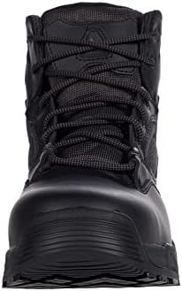 Shoes For Crews Defender, Men's 6" Nano Composite Toe (NCT) Non-Slip Work Boots, Water Resistant, Black, Men's Size 11 | Image 5