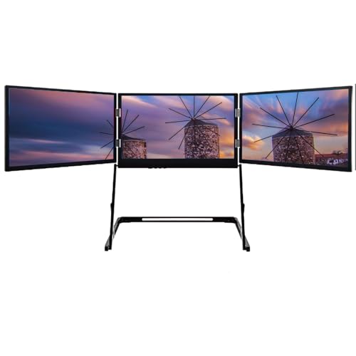 Image of Laptop Dual Monitors, Display Extender, 15.6-inch Portable Laptop Screen Extender, Multi-Screen Collaboration Improves Productivity, for Programmers, Designers, and Office Workers
