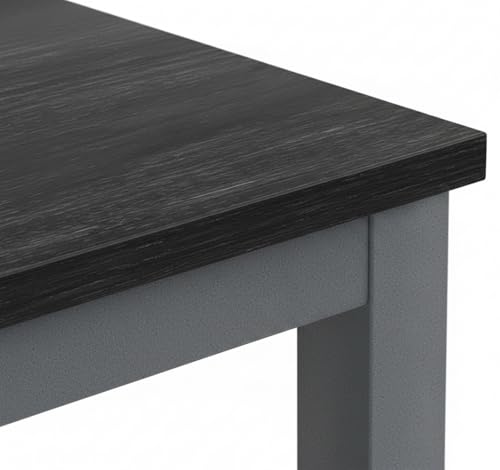 Image of Solid Sheesham Wood Top with Iron Frame Multipurpose Study Table | Office Study Desk for Study Room | Office | Living Room | Library | Finish Color - -Walnut Finish |