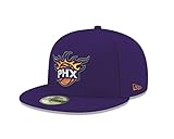 New Era NBA Phoenix Suns Men's Official 59FIFTY Fitted Cap, 7.375, Purple