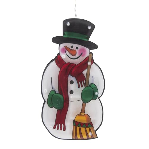 WERKA PRO Bonhomme de Neige Lumineux 10LED 13,3 x 25 x 2,6 cm