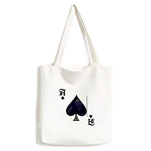 Sac à main Mystery Space Earth grand format imprimé carte et poker