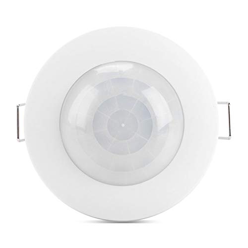 Infrared Motion Sensor PIR Motion Sensor Infrared Detector Infrared Switch AC 110-240V 10A 360° Control LED Lights, Compact Fluorescent Lights, Household Lights, Exhaust Fans, etc.