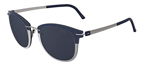 Silhouette INFINITY COLLECTION 8701 SILVER/BLUE onesizefitsall unisex Sunglasses