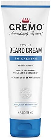 Cremo Thickening Beard Cream, 4 Fluid Ounce (pack Of 3)