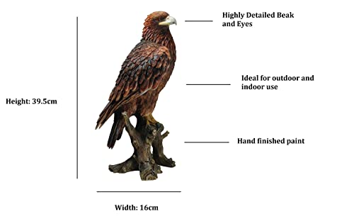 Vivid Arts Golden Eagle Resin Ornament