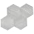 Avant Decor | Peel and Stick Kitchen Backsplash Tiles | Stone Composite Large Hexagon Tile | Stick On Wall Tiles | Easy DIY Install | 5” x 5” | Sample Tile