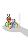 World of Eric Carle, The Very Hungry Caterpillar Rattle Teether with Links