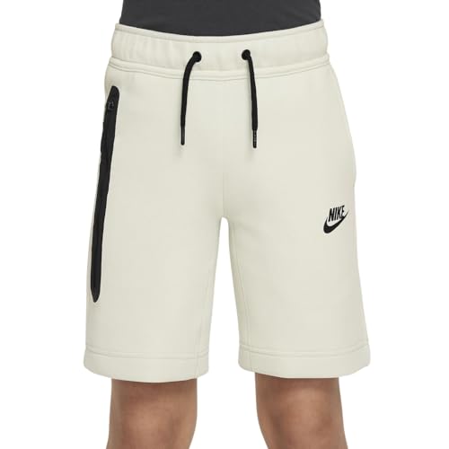 Nike Tech Fleece Big Kids' (Boys') Shorts Size - X-Large Sea Glass/Black/Black