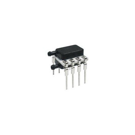 Honeywell, HSCDRRN001BDSA3, TruStability® Board Mount Pressure Sensor - Compensated/Amplified: HSC Series High Accuracy ± 1% Total Error Band DIP Dual Radial Barbed Ports Same Side 1 bar Differe