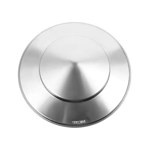 TOGEVAL Protezione Tetto Copertura Canna Fumaria in Acciaio Antipioggia con Cappuccio Ombrello per Ventilazione Migliorata e Installazione Facile