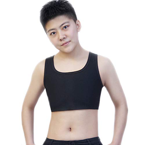 Reliure à la poitrine BaronHong avec bande élastique confortable pour tomboy et trans
