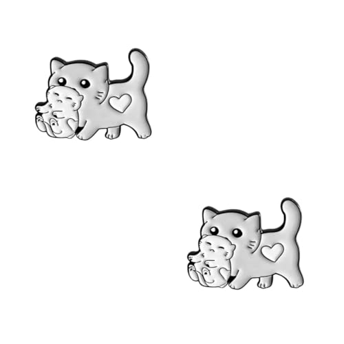 Broche en peluche rigolote style dessin animé pour customiser les vêtements d'enfants
