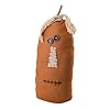Primitive Country Folk Art Rustic Jack O Lantern FACE Stitched Doll Figure for Holiday Home Decor