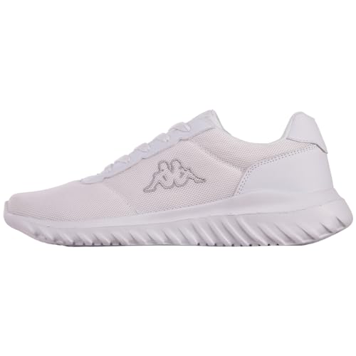 Kappa TULASA Unisex Sneaker, Weiß, 41 EU