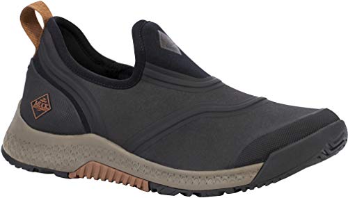 Best Slip on Muck Boots: Top Picks for Comfort & Durability 15 MUCK Men's Outscape Slip On, Black, Size 10(M)