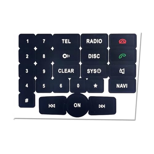 Autocollants bouton console centrale Benz pour retrouver un habitacle Classe E soigné - 4