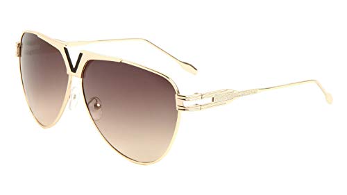 Metal Luxury Classic Retro Aviator Sunglasses