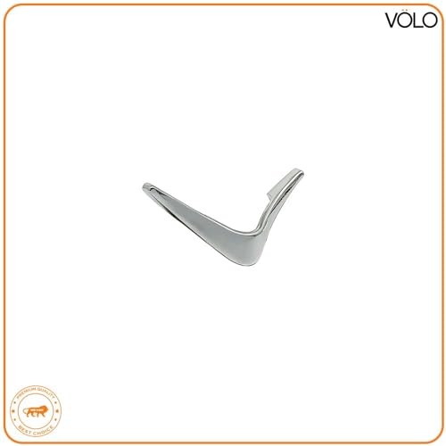 Image of VOLO V knobs for Drawers and cabinets for Home /Kitchen /Offices and Hotels - Versatile Solution for Home, Hotel, and Office Doors (Chrome (CP), 4)