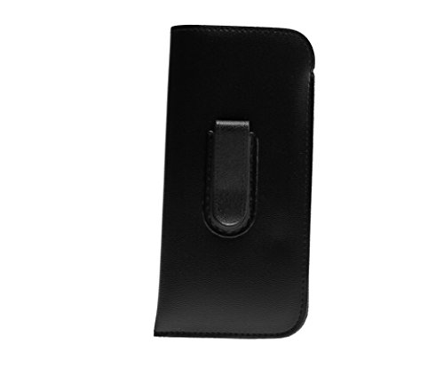 Image of Slide In Pouch With Belt Clip for Eyeglasses and Sunglasses in Black