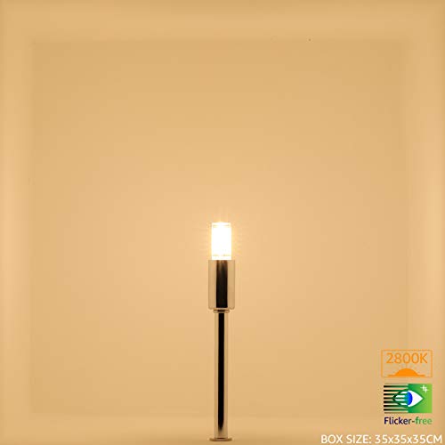 Jauhofogei G9 Led Bulb 120V, 3 Watt Replacement For 25W T4 Jcd Halogen, Crystal Ceiling Chandelier Lamp Pendant Light Bulbs, Non-Dimmable And No Flicker, Bi Pin Base, Warm White 3000K, 5 Pack #TOP3