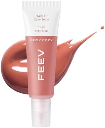 Color Serum Liquid Blush, Buildable Dewy Glow Cheeks, Rosy Cozy, 0.33 Oz