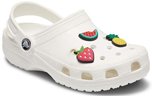 Image of Crocs Jibbitz Food - Stylish Shoe Charms - Synthetic Material - Jibbitz Packs Shoe Charms - One-of-a-kinds Food Fruit 3-Pack One Size One Size