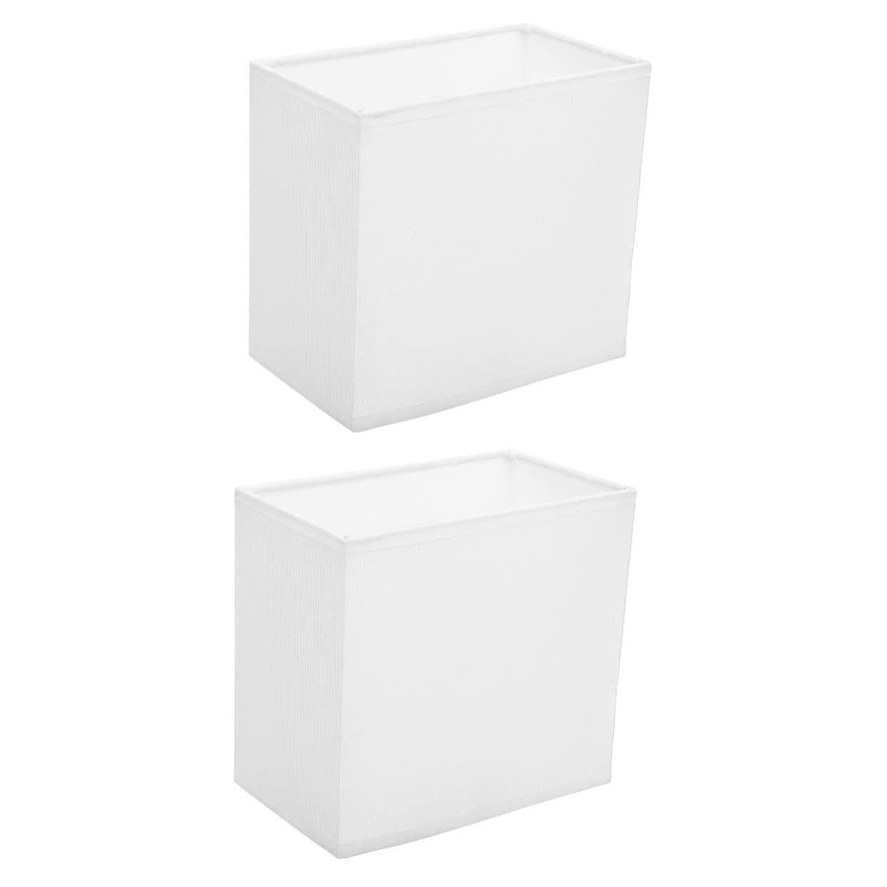 LABRIMP Shade Lamp Shades 2pcs for Floor Cover Square Lamps Replacement Lampshades Hanging Covers Fabric On Shade Table Light Clip Wall Chandelier Accessory Decorative Lamp Pleated Lamp Chandelier