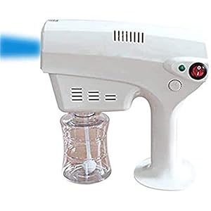 Nano Steam Desinfectie Pistool Lichtblauw Nano Steam Gun ULV Desinfectie Elektrische Nebulizer Sproeier Hoge Temperatuur…