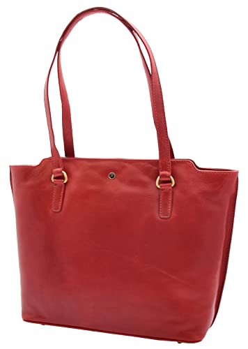 Sac à main en cuir véritable format A4 idéal pour le bureau - 7