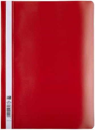 Elba 100742 File Folder A4 Pack of 10 Plastic for Modern 31 x 22,8 x 0,3 cm assorted colours