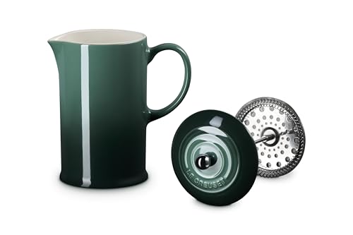Image of Le Creuset Stoneware French Press, 34 oz., Artichaut