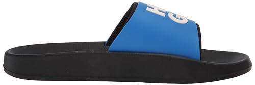 Image of HUGO Men's Stacked Logo Slide Sandal