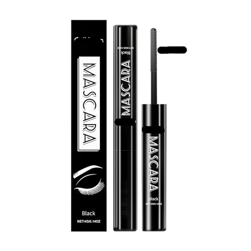 Máscara De Pestañas Negra: Fórmula Duradera Y Resistente A Las Manchas For Un Volumen Y Rizo Naturales, Suave For Ojos Sensibles, Que Dura Todo El Día.(1PCS)