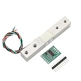 DEWOTHV 3kg Wägezelle mit HX711 AD Verstärker Modul, Digitaler Gewichtssensor Hochpräzise Miniatur Wägezellen Analog-Digital-Wandler für DIY Elektronische Küchenwaage