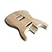 Yinfente Electric Guitar Body Paulownia Wood SH Pickup Guitar Replacement Project Handmade DIY Guitar (SH Pickup)
