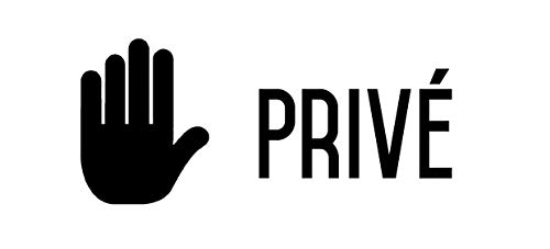 Privé - Autocollant Vinyl Waterproof - L.200 x H.100 mm Cover