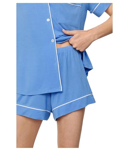 Image of Eberjey Gisele Rib Relaxed Short PJ Set