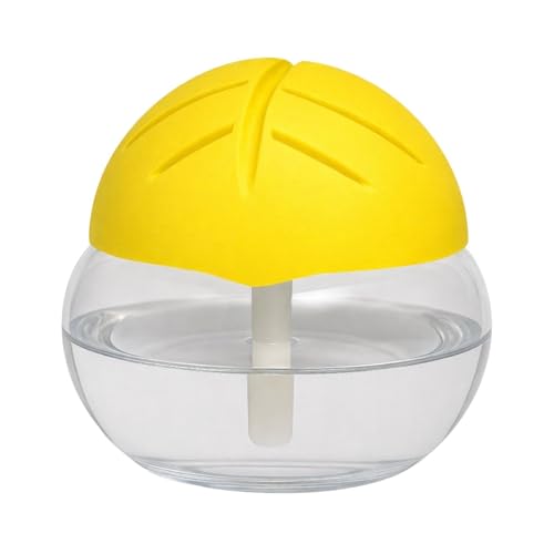 Image of Portable 3-in-1 Air Purifier, Aroma Diffuser & Air Humidifier with 1.5L Water Tank - Electric Revitalizer for Fresh Air & Fragrance at Home, Office, Bedroom & Spa (Yellow)