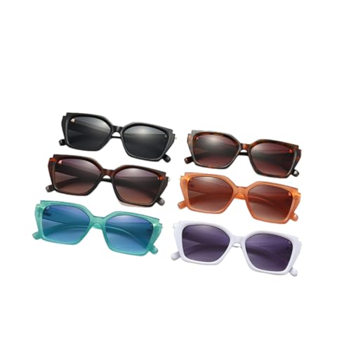 Lunettes de soleil de luxe vintage œil de chat à monture oversize - 6