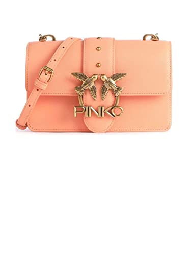 Pinko; Borsa Pinko, LOVE MINI ICON SIMPLY 14 CL VI Donna, O66Q_PESCA-ANTIQUE GOLD, U