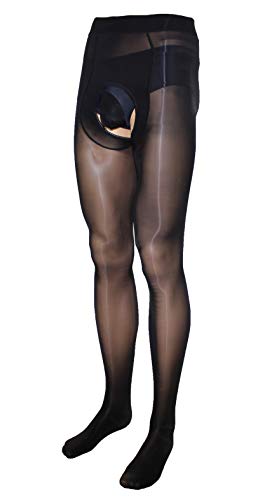 Mona's Choice Oil Shine Mens Trouser Tights/Mens Pantyhose2