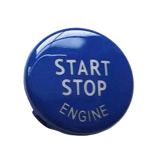 Couvercle bouton démarrage BMW E90 E60 X5 E70 bleu métallisé