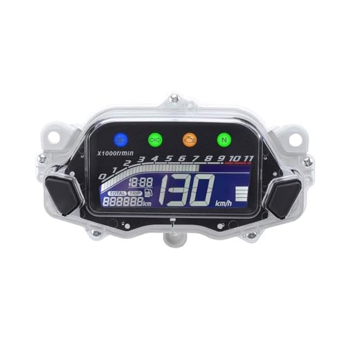 AZSUL Drehzahlmesser Motorrad Tacho Digital Display Instrument Panel Für Titan Für CG160 Für CG150