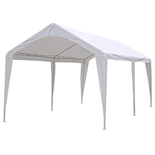 Abba Patio 10 x 20 ft Outdoor Carport Car Canopy Portable Garage Tent