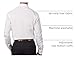 Van Heusen Men's Dress Shirt Fitted Poplin Solid, White, 17.5