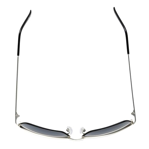 Men's Oliver Rectangle Sunglasses, Silver, 61mm4