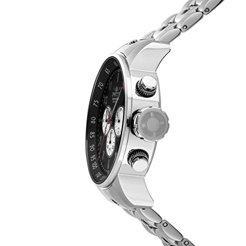 Invicta-Mens-S1-Rally-Stainless-Steel-Quartz-Watch-with-Stainless-Steel-Strap-Silver-22-Model-23080