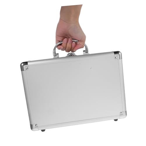 Gadpiparty Aluminum Suitcase Makeup Organizer Box Aluminum Alloy Case for Men Work Bag4