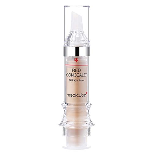 Red Concealer Liquid Concealer For Cover Full Coverage Fluid Liquid Foundation Concealer For Acne Skin, SPF 30 PA ++ (#21)